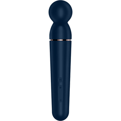Massaggiatore vibratore SATISFYER Planet Wand ER Berry con design ergonomico e rivestimento morbido, ideale per relax e piacere.