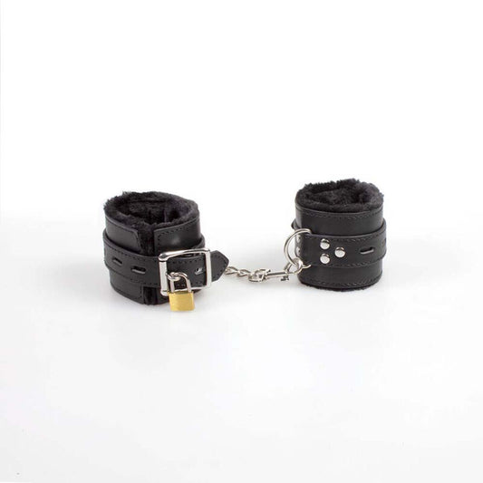 Manetta nera SECRETPLAY in collezione BDSM, realizzata in stile fetish, con dettagli in pelle e fibbie robuste.