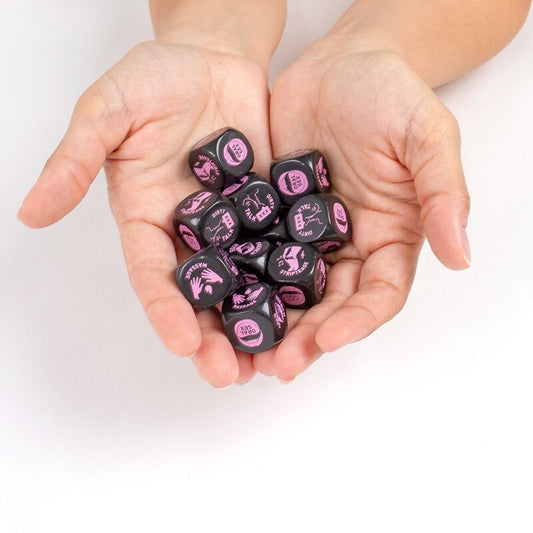 Set di dadi preliminari SECRET PLAY da 20 mm, gioco di dadi in plastica per attività ludiche e di intrattenimento.