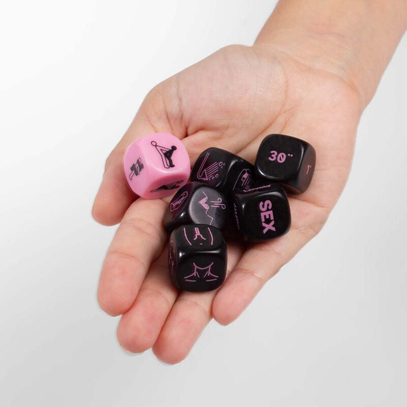 Dado SEX, gioco di società SECRETPLAY, istruzioni in più lingue, divertimento erotico, prodotto per giochi intimi e di coppia