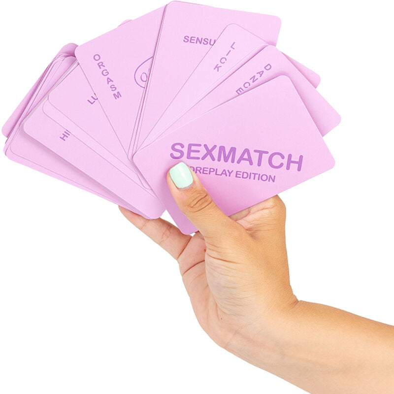 Gioco SECRETPLAY SEXMATCH, edizione preliminare, con scatola e cartellini, prodotto per adulti e giochi di coppia.