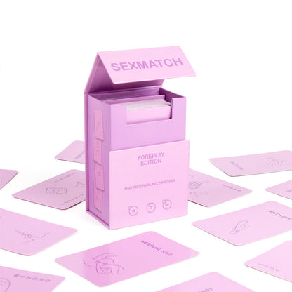 Gioco SECRETPLAY SEXMATCH, edizione preliminare, con scatola e istruzioni, divertente gioco di società per adulti.