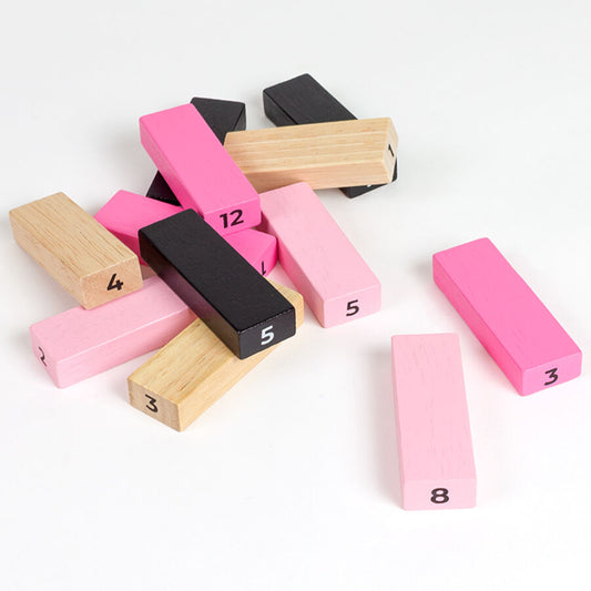 Torre del sesso in legno di SECRETPLAY 100% GAMES, gioco di abilità con blocchi in legno colorati e struttura stabile