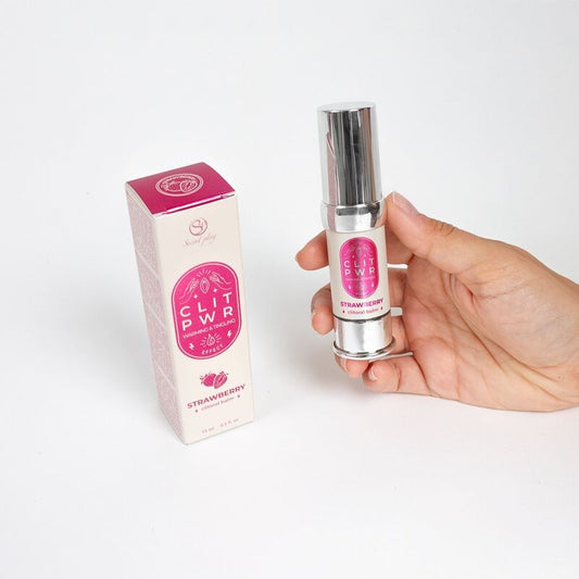 Balsamo per clitoride SECRET PLAY CLIT PWR alla fragola, prodotto cosmetico di SECRETPLAY COSMETIC con fragranza alla fragola