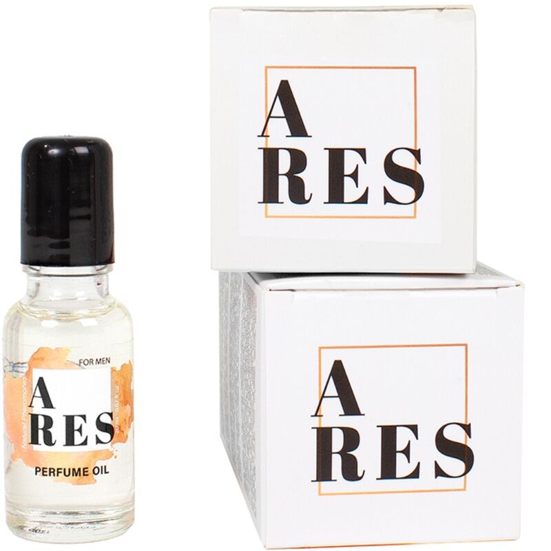 Profumo naturale con feromoni SECRETPLAY ARES in olio da 20 ml, fragranza seducente per uomo.