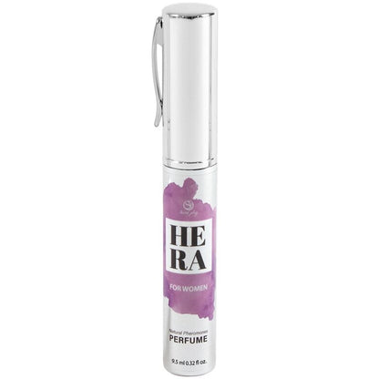 Profumo naturale con feromoni SECRETPLAY HERA da viaggio per donna, flacone da 10 ml, confezione compatta e elegante
