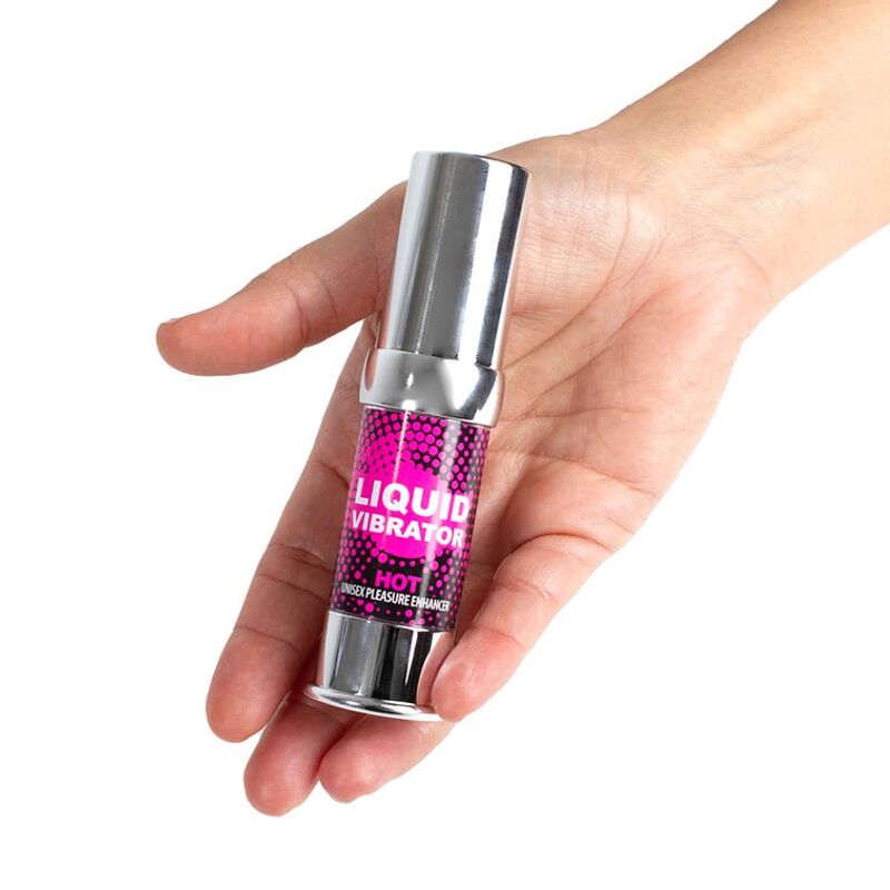 Liquido vibratore forte SECRETPLAY COSMETIC in flacone da 15 ml, stimolatore intenso per il piacere personale.