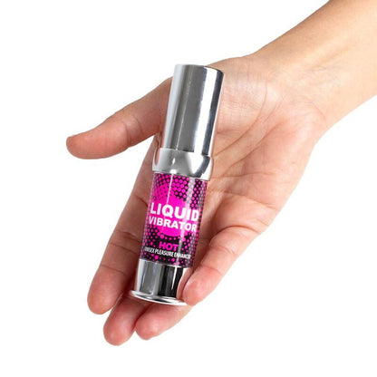 Liquido vibratore forte SECRETPLAY COSMETIC in flacone da 15 ml, stimolatore intenso per il piacere personale.