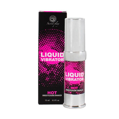 Liquido vibratore forte di SECRETPLAY COSMETIC in flacone da 15 ml, stimolatore per massaggi e piacere.