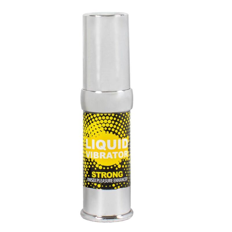 Vibratore stimolatore unisex forte SECRETPLAY COSMETIC in flacone da 15 ml, liquido lubrificante stimolante.