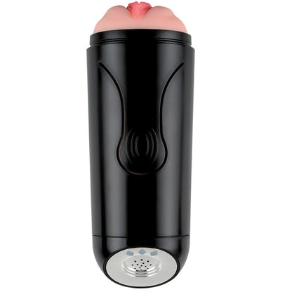 Masturbatore femminile SHEQU FANNY con vibrazione, dettagli realistici e design compatto per l'uso personale.