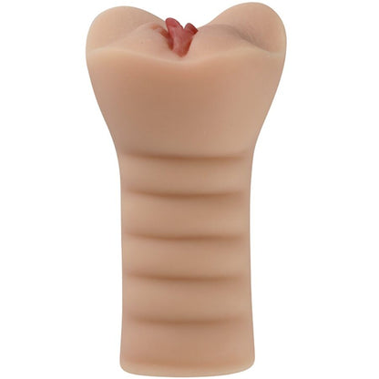 Masturbatore della vagina Maud di SHEQU, dispositivo in silicone con dettagli realistici, per piacere e stimolazione personale.