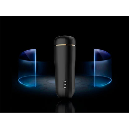 Masturbatore vagina neve SHEQU con vibrazione e aspirazione, dettagli realistici e design elegante per piacere intimo.