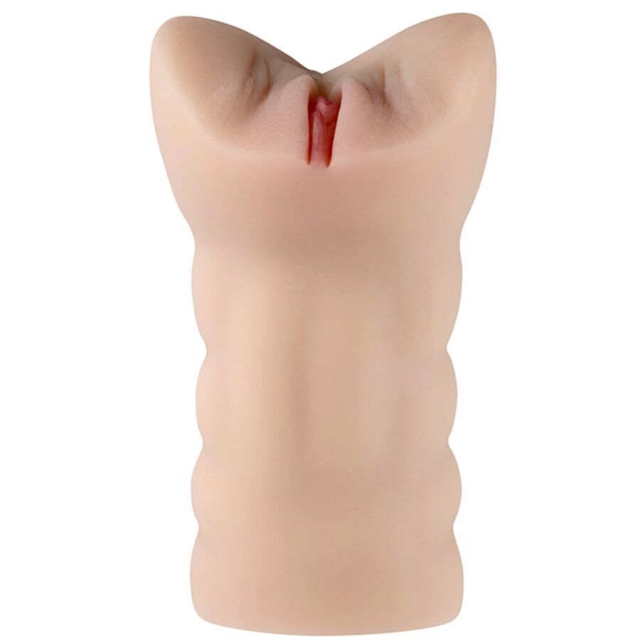 Masturbatore vaginali SHEQU Michelle, silicone realistico e dettagliato, ideale per stimolazione e piacere personale.