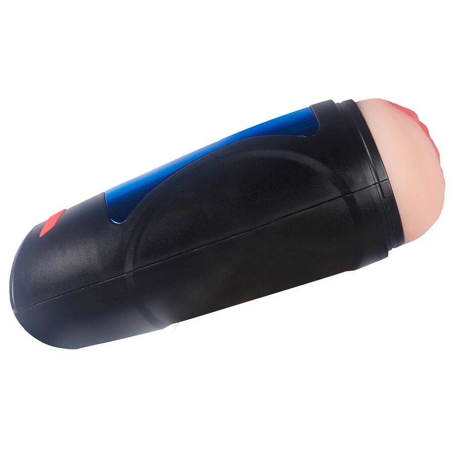 Masturbatore vaginale squeezable SHEQU Renee con vibrazione in custodia, dettagli realistici e design compatto per piacere personale