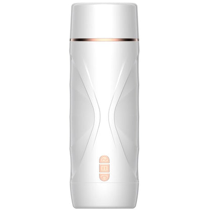 Masturbatore vaginale vibrante SHEQU Riley con aspirazione, dettagli realistici e design ergonomico, per piacere intimo.