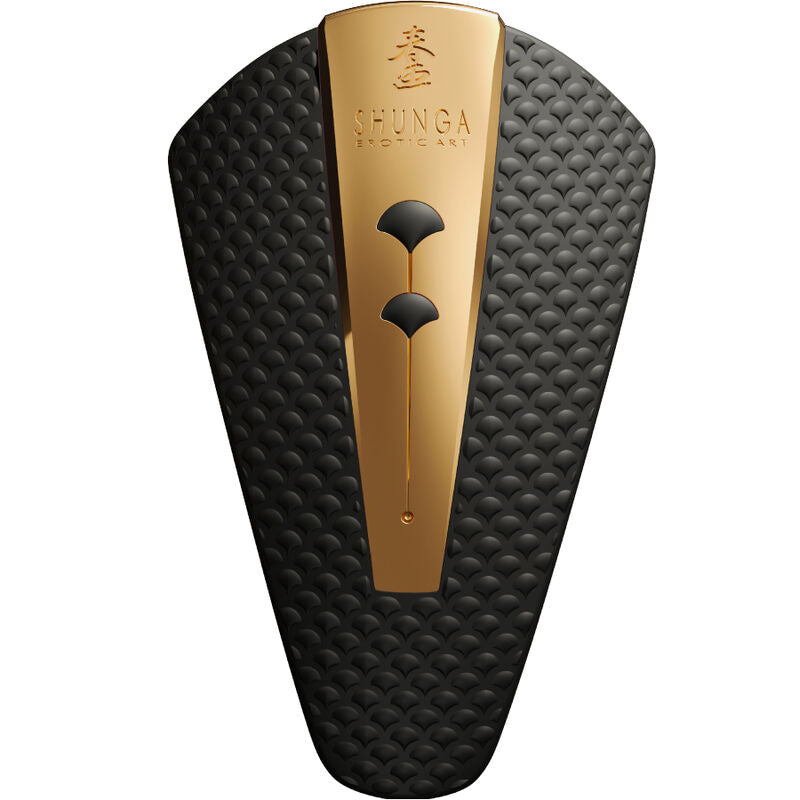 Massaggiatore intimo Obi rosa di Shunga Toys, morbido e ergonomico, ideale per il piacere personale.