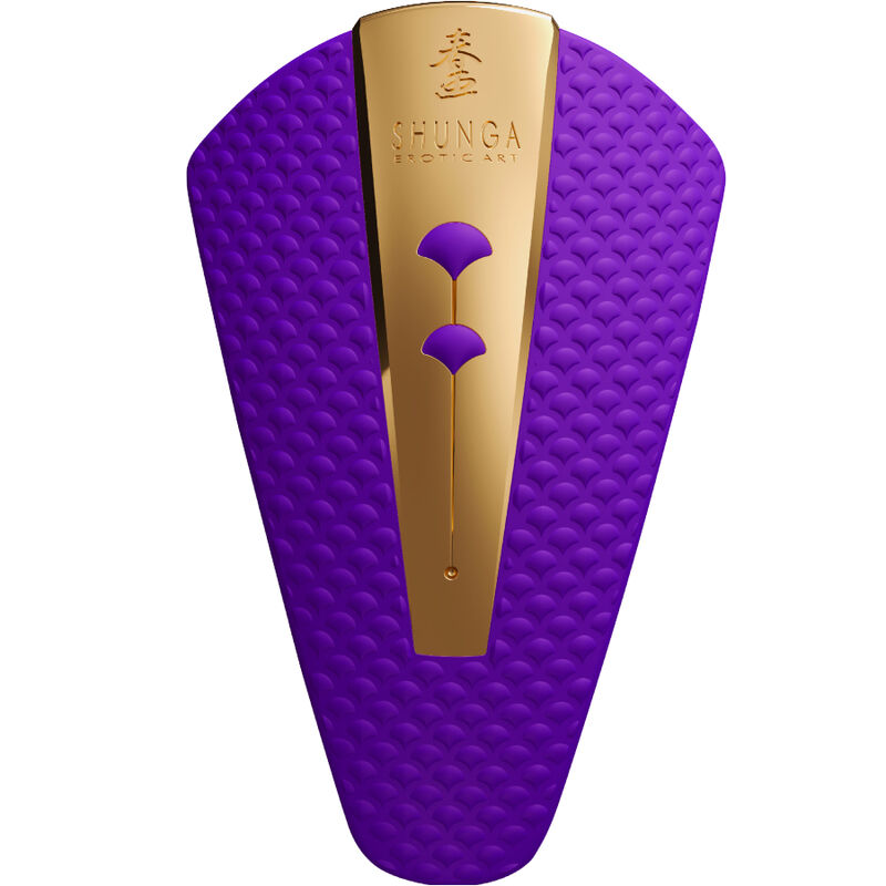 Massaggiatore intimo Obi rosa di Shunga Toys, con design elegante e superficie liscia, ideale per il piacere personale.