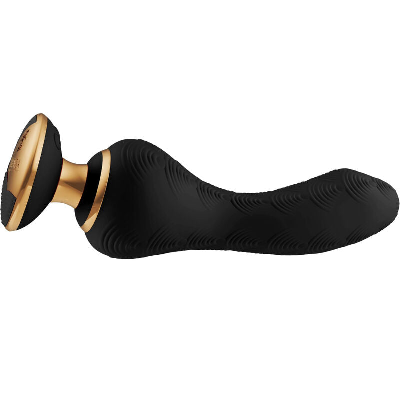 Massaggiatore intimo rosa Shunga Toys Sanya con design ergonomico e superficie liscia, ideale per il piacere e il relax.