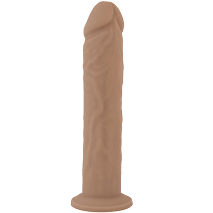Pene realistico in silicone liquido SILEXD, modello 9, lunghezza 22,8 cm, con dettagli realistici e texture morbida.