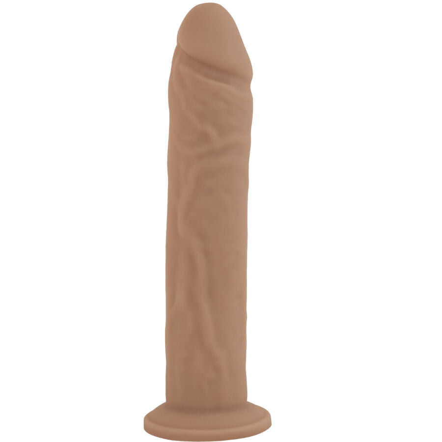 Penis realistico in silicone liquido di 22,8 cm del modello SILEXD, design realistico e dettagliato.