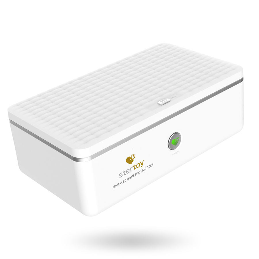 Stertoy sterilizzatore UV per COVID-19, germicida e battericida, dispositivo compatto e sicuro per la disinfezione.