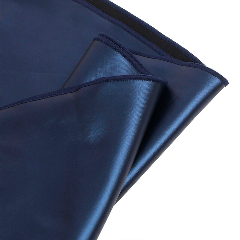 Abito con spalline in pelle blu SUBBLIME DRESSES, taglia S/M, vestibilità elegante e dettagli moderni.