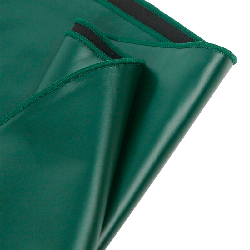 Abito con spalline in pelle verde SUBBLIME DRESSES, taglia S/M, dettaglio elegante e moderno.