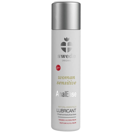 Gel lubrificante anal sensibile SweDe, in confezione da 60 ml, a base acquosa, per maggiore comfort e delicatezza.