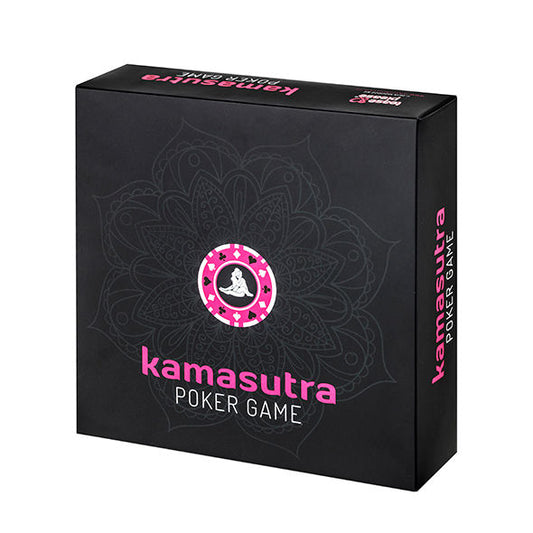 Gioco di poker Kama Sutra TEASE & PLEASE con carte e illustrazioni suggestive, ideale per coppie.