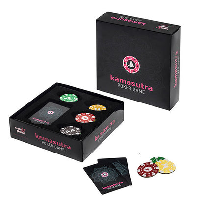 Set di carte da gioco TEASE & PLEASE Kama Sutra, gioco di poker erotico con illustrazioni sensuali.