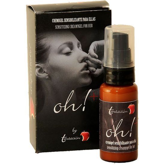 Crema sensoriale stimolante Tentacion Cremigel per lei, 30 ml, crema per la sensibilità e il piacere femminile.