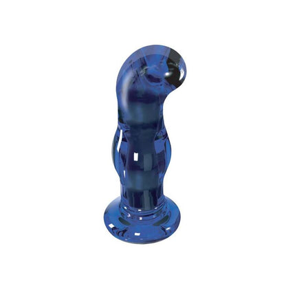 Butt plug vibrante TOYJOY The Gleaming in vetro, design lucido e colorato, perfetto per uso intimo e stimolazione.