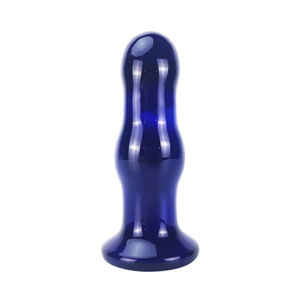 Filo di vetro vibrante TOYJOY The Gleaming Buttplug, design colorato e trasparente, con superficie lucida e forma ergonomica.