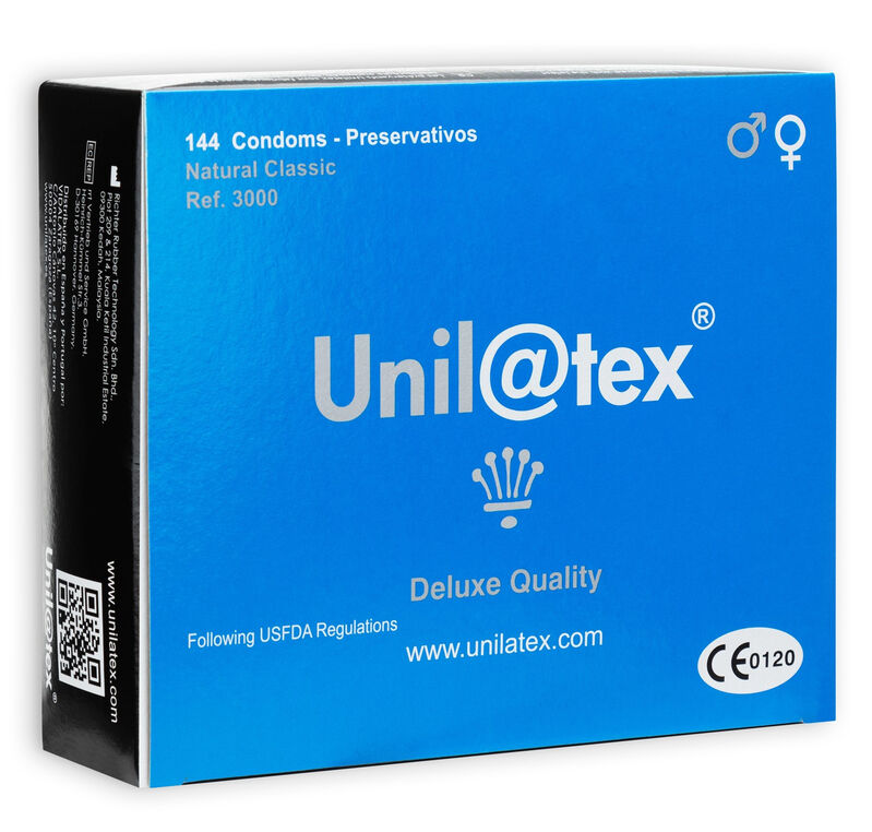 Confezione di 144 conservanti naturali UNILATEX, prodotti per la conservazione naturale degli alimenti.