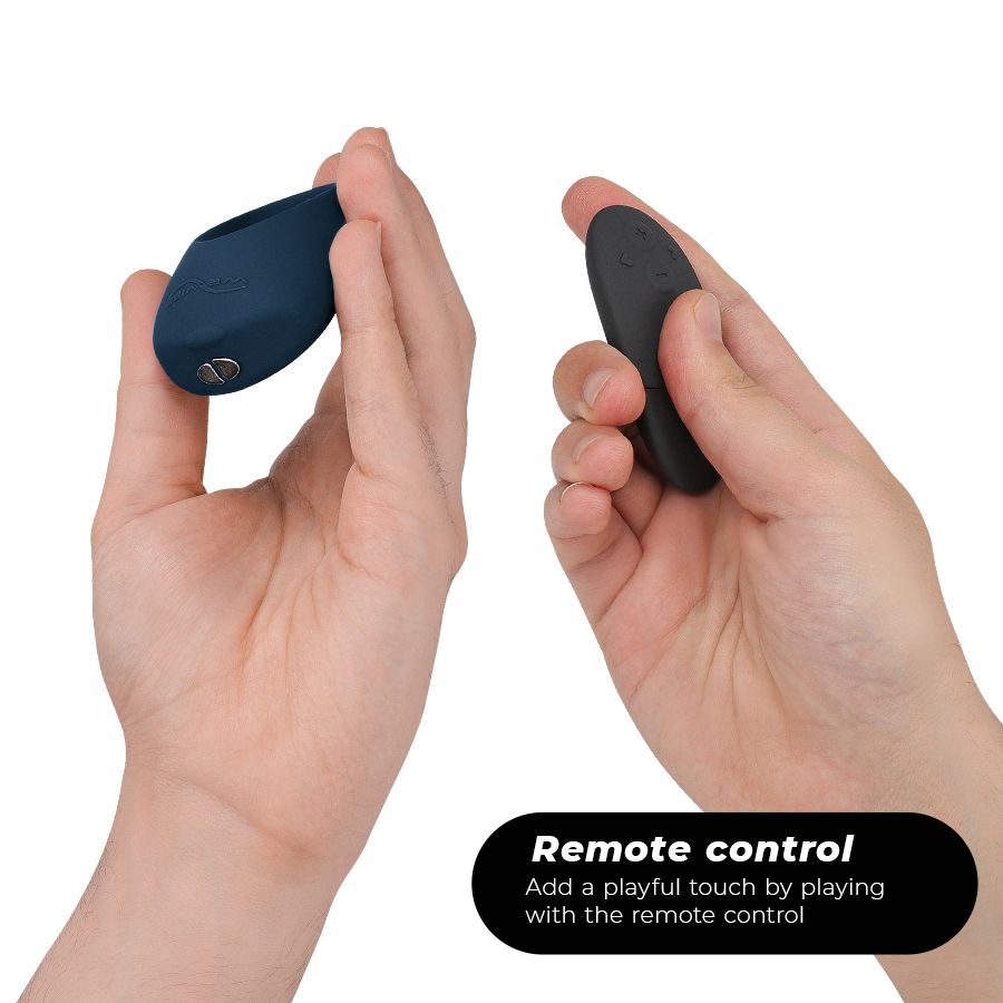 Impostazione appuntamento notturno per dispositivo WE-VIBE, visualizzata sullo schermo con dettagli e controlli.