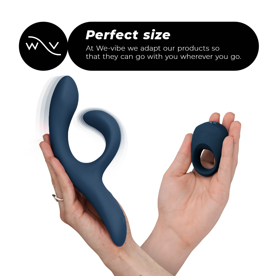 Impostazione appuntamento notturno del dispositivo WE-VIBE, con interfaccia e dettagli visibili, in un'immagine chiara e descrittiva.