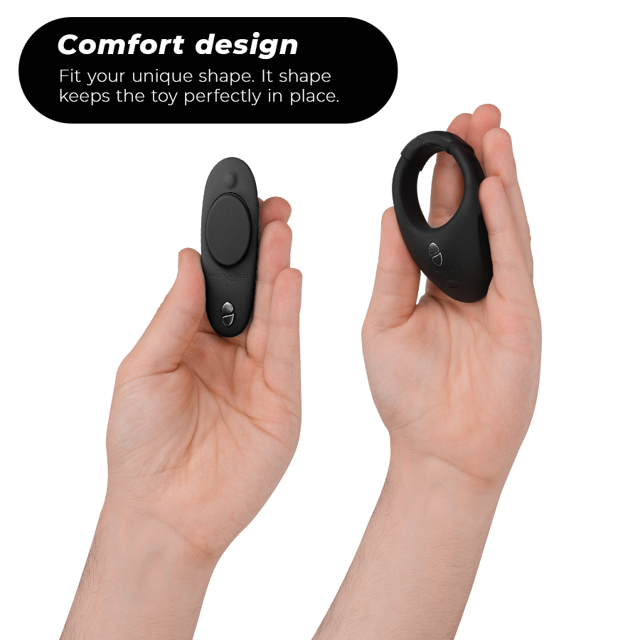 Set di giocattoli erotici WE-VIBE Tease Us Bond e Moxie, dispositivi di stimolazione e controllo remoto, visibili in immagine