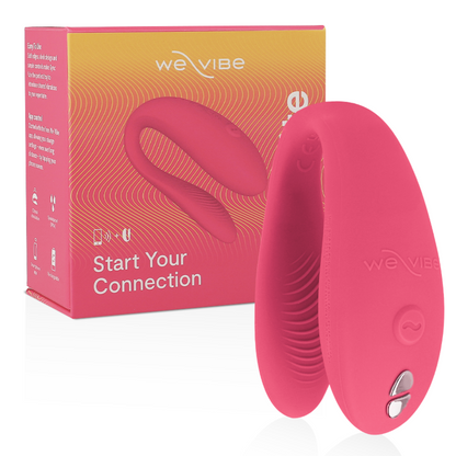 Stimolatore clitoride We-Vibe Sync Lite rosa, design compatto e ergonomico, ideale per piacere e stimolazione intima.