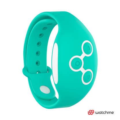 Orologio WearWatch WatchMe Telecomando Blu Uovo Acquamarina con display digitale e cinturino in silicone blu.