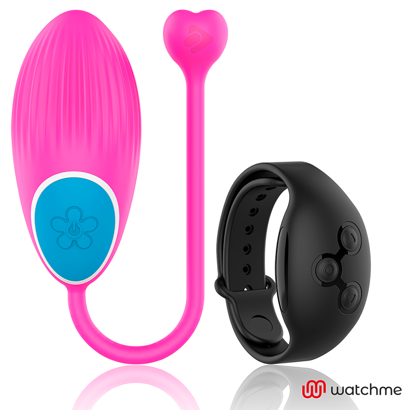 Orologio WearWatch WatchMe Telecomando Uovo Fucsia e Jet, con design moderno e tecnologia avanzata.