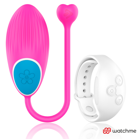 Orologio WearWatch TECNOLOGIA WatchMe telecomando uovo fucsia e Niveo, con display digitale e design compatto