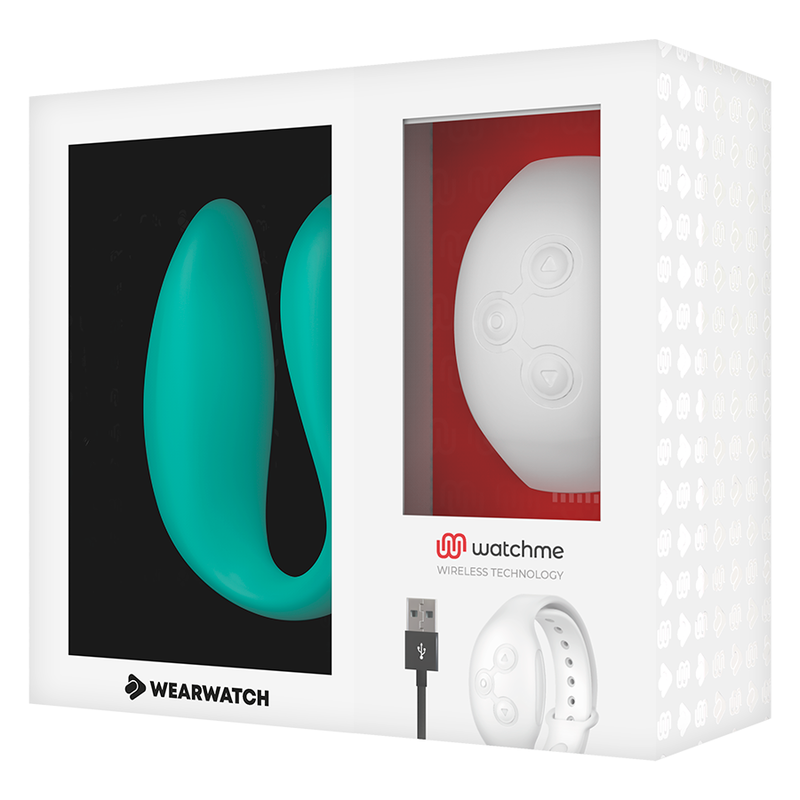 Vibratore Wearwatch WatchMe con tecnologia doppia, acqua di mare e neve, design elegante e resistente all'acqua