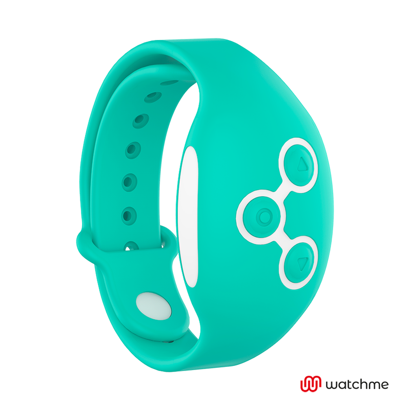 Vibratore WearWatch WatchMe a doppia tecnologia, colore fucsia, con design elegante e dettagli in acqua di mare.