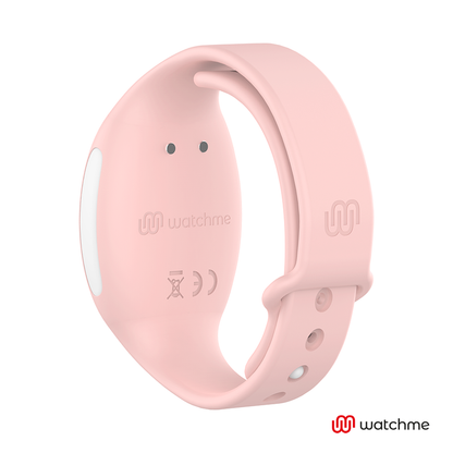 Vibratore WEARWATCH WATCHME rosa con tecnologia doppia, design elegante e resistente all'acqua di mare, visibile in immagine