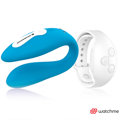 Vibratore WEARWATCH WATCHME doppia tecnologia Indigo/Snow con design elegante e dettagli visibili nel prodotto.