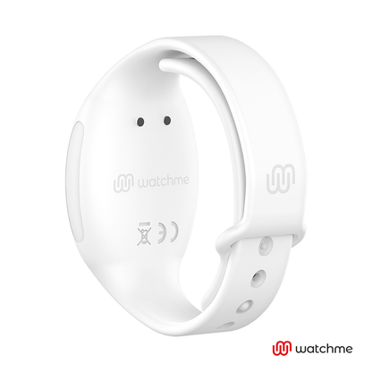 Vibratore WearWatch WatchMe con doppia tecnologia Indigo/Snow, design elegante e dettagli visibili nell'immagine.
