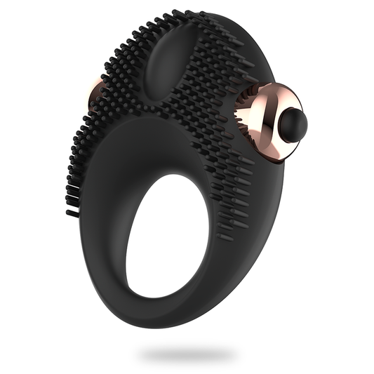 Anello vibratore in silicone WomanVibe Thor, design elastico e compatto per stimolazione personale.