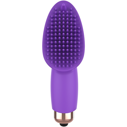 Stimolatore Dito Aisha in silicone WOMANVIBE, dispositivo di piacere femminile compatto e morbido, ideale per stimolazione precisa.