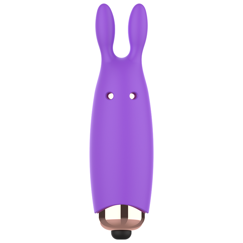 Stimolatore in silicone Bugsy di WOMANVIBE, dispositivo elegante e morbido, visibile in questa immagine.